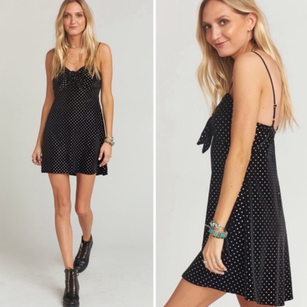 Show Me Your Mumu Constance Velvet Dress New With Tags holiday Christmas medium
